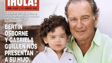 Bertín Osborne presenta a su hijo David: «No quiero que sea un niño escondido»