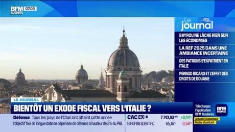 Avec la hausse de la fiscalité en France, les entrepreneurs français s'expatrient en Italie