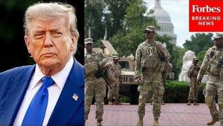 Trump's 'Unprecedented' Takeover Of DC Police Force 'Won't Make People More Safe': Councilmember