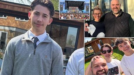 Father reveals teen son's fears he was 'going to die' after 'being spiked at Boardmasters' - but festival organisers deny any incidents