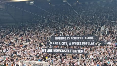 Newcastle fans send defiant message amid Alexander Isak issues