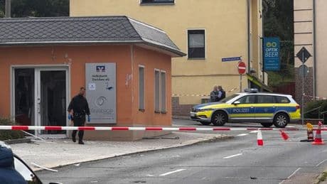 Kriminalität: Geldautomat in Zwickau gesprengt - zwei Männer festgenommen