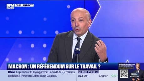 Les Experts : Macron, un référendum sur le travail ? - 13/05