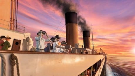 ‘I stepped on board the Titanic and experienced the sinking first hand’