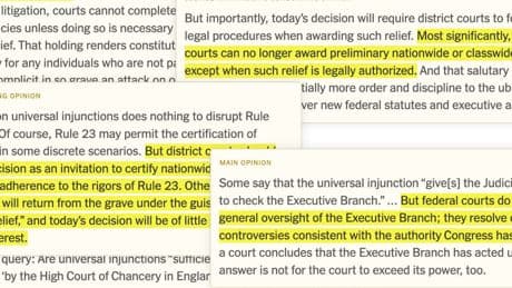 Highlights of the Citizenship Ruling (That Was Really About Universal Injunctions)
