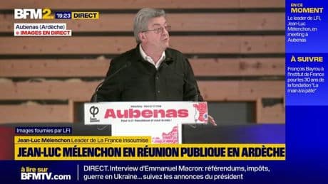 Interview d'Emmanuel Macron: Jean-Luc Mélenchon déplore un "spectacle organisé"
