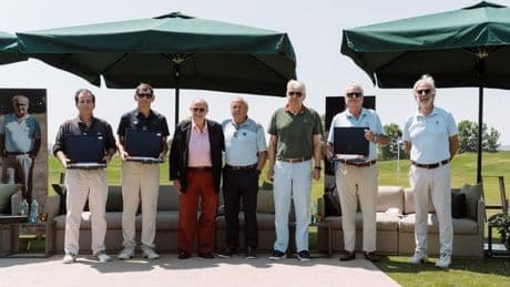 Emotivo homenaje a los ‘Cinco Magníficos’ de Empordà Golf Club