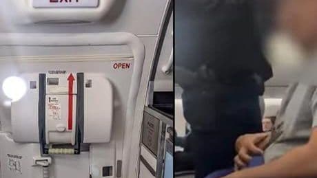Seyir halindeyken kapıları açmaya çalıştı! Japonya'dan ABD'ye giden uçakta korku dolu anlar