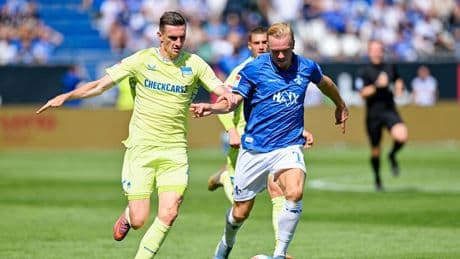 Schock-Diagnose da - Wie lange Niklas Kolbe Hertha fehlt