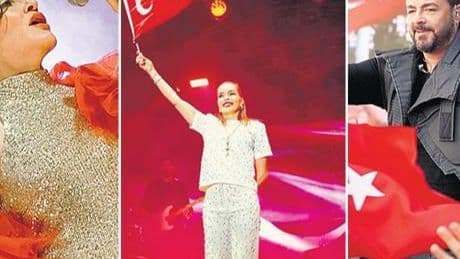 Şarkılar Türk gençliği için çaldı