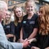 King jokes about getting older on hospital visit