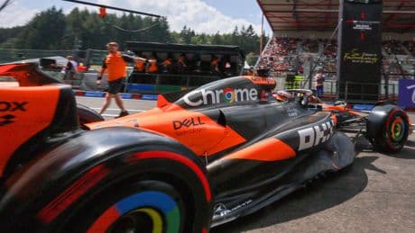 Piastri saldrá primero en el sprint de Spa: Sainz y Alonso quedaron sexto y decimocuarto