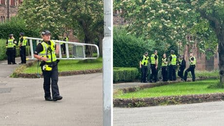 Everything we know as cops swarm Great Western Road flats