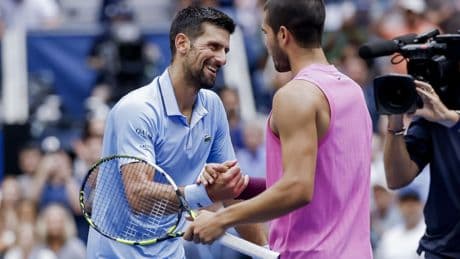 Djokovic: "Se me hace complicado jugar a cinco sets contra Alcaraz y Sinner, son demasiado buenos"