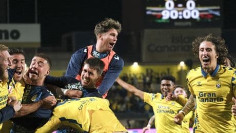 1-0. El Atlético dimite de LaLiga en la fiesta de Las Palmas