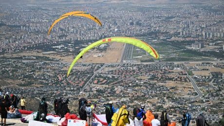 Türkiye Yamaç Paraşütü Şampiyonası, Kayseri'de başladı