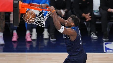 Los Minnesota Timberwolves aplastan a Oklahoma City Thunder con una primera mitad de récord