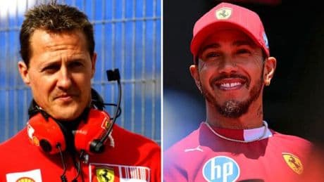 Lewis Hamilton 'outdoing Michael Schumacher' with telling gesture to Ferrari fans