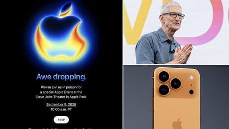 Apple is hosting its 'awe dropping' event TOMORROW where it could unveil a range of new products including the iPhone 17 Air and the Apple Watch Series 11 - here's how you can watch live
