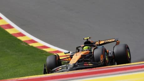 Catástrofe de Aston Martin en Bélgica: Alonso y Stroll son últimos en una clasificación dominada por Norris