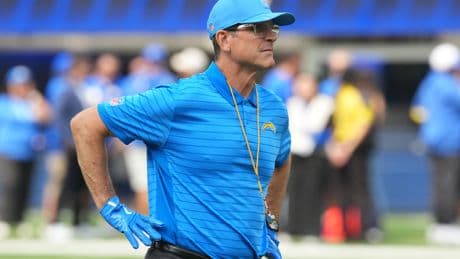 Rams’ social media team trolls Jim Harbaugh over Michigan sign-stealing penalty