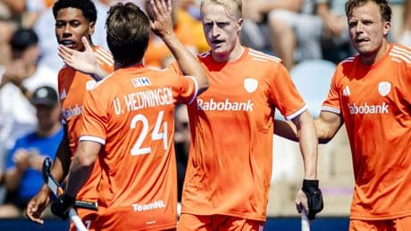 Nederlandse hockeyers starten EK met keurige zege op Spanje