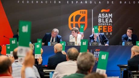 La Asamblea de la FEB aprueba un presupuesto de 28 millones y pone rumbo al Eurobasket 2029