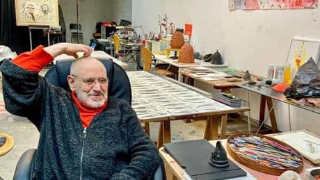 Muere Zush-Evru, el 'outsider' del arte español que fundó su propio estado, a los 79 años