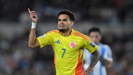 Luis Díaz, en la órbita del Barça, marca un golazo a la Argentina de Messi