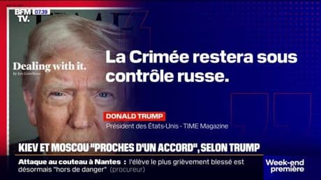"La Crimée restera sous contrôle Russe" : Donald Trump annonce un plan de paix jugé défavorable aux Ukrainiens