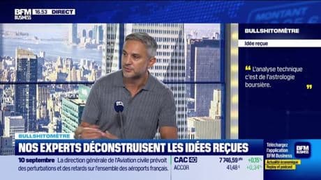 Bullshitomètre : "L'analyse technique c'est de l'astrologie boursière" - FAUX répond Marc Dagher - 09/09