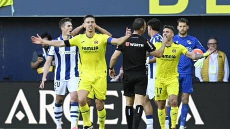 Grave denuncia de Cuadra Fernández en el acta del Villarreal-Real Sociedad