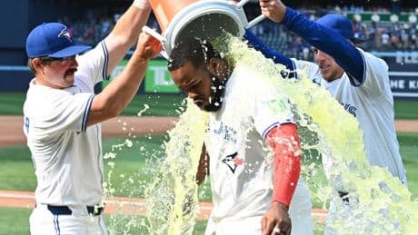 Jays lead the AL and reinforcements are coming