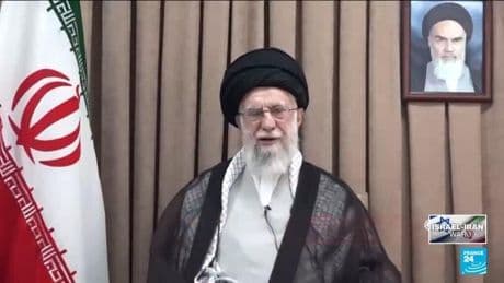 Khamenei says Iran will 'never surrender', warns off US