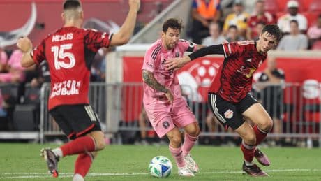 Foot : auteur d’un doublé, Lionel Messi reprend ses habitudes en MLS (vidéo)