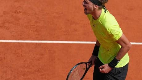 French Open: Zverev zieht entspannt ins Achtelfinale ein