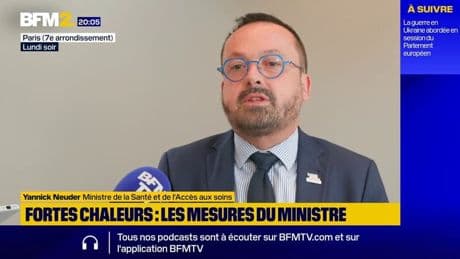 Face aux fortes chaleurs, le ministre Yannick Neuder va rappeler les bons conseils aux maires