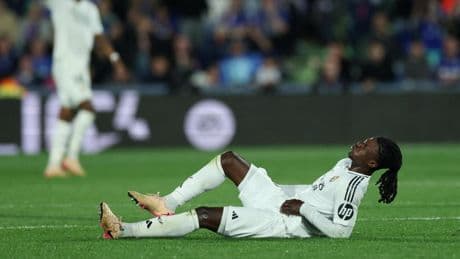 Camavinga se rompe el adductor, se pierde la final de Copa y el resto de temporada