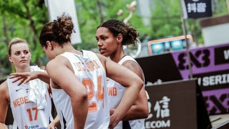 Nederlandse 3x3-basketbalsters winnen World Tour-toernooi in China