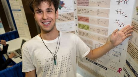 A 19-year-old won $100,000 for inventing a cheaper, faster way to make antiviral drugs out of corn husks