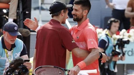 Djokovic se estrella en Madrid