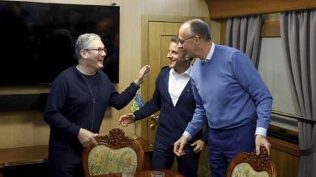 Francia, Reino Unido y Alemania exigen el fin de la guerra en Gaza y una “solución de dos Estados”
