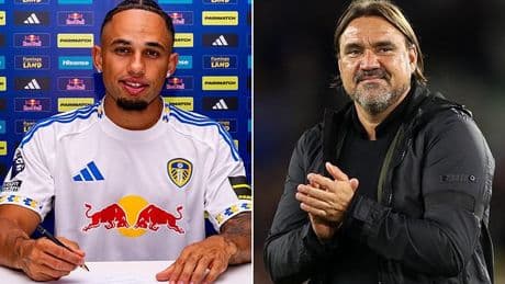 Leeds confirm £18m capture of AC Milan star on four-year deal as their summer spree passes £100m mark