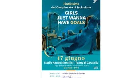 Calcio, si conclude a Caracalla la 'Week for Good': Gama e Panico ambasciatrici
