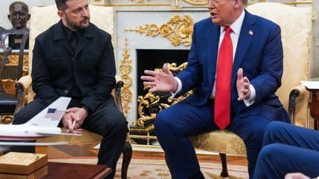 Trump Hosts Zelensky and European Leaders