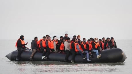 Number of overcrowded small boats carrying more than 80 migrants across Channel quadruples