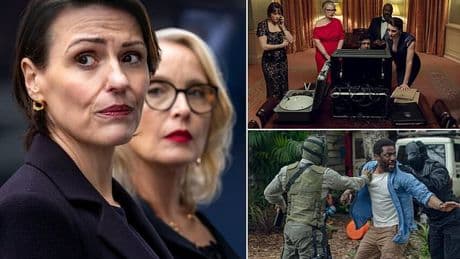 CHRISTOPHER STEVENS reviews Hostage: Affairs, asylum seekers, 'Allo 'Allo accents... Netflix's drama is nuts!