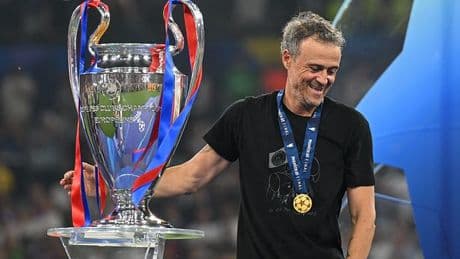 Luis Enrique's touching tribute to tragic daughter after PSG make Champions League history