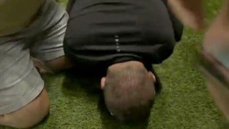 Nathan Jones left on his knees in tears after Charlton's late play-off drama