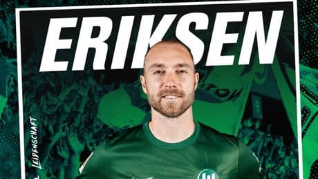 Wolfsburg, Eriksen transferini duyurdu